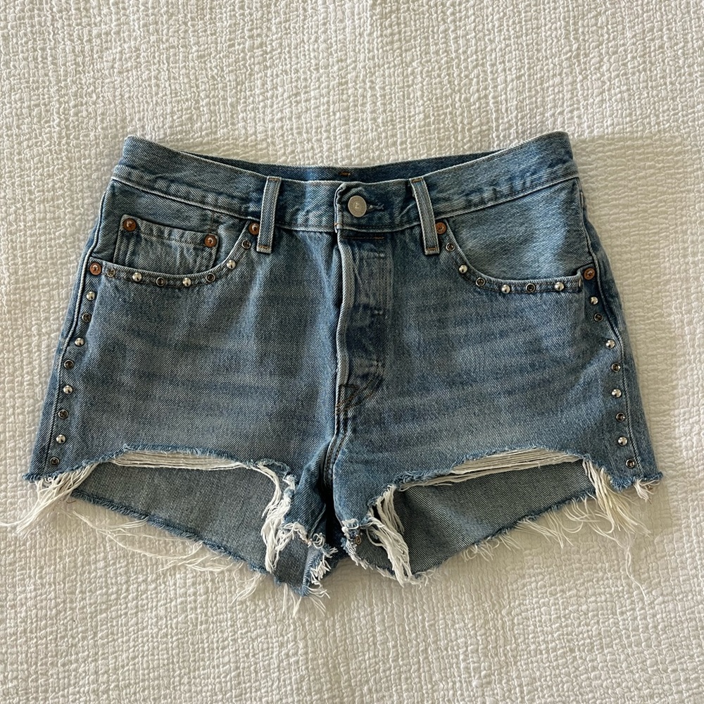 Levi’s 501 Studded Shorts